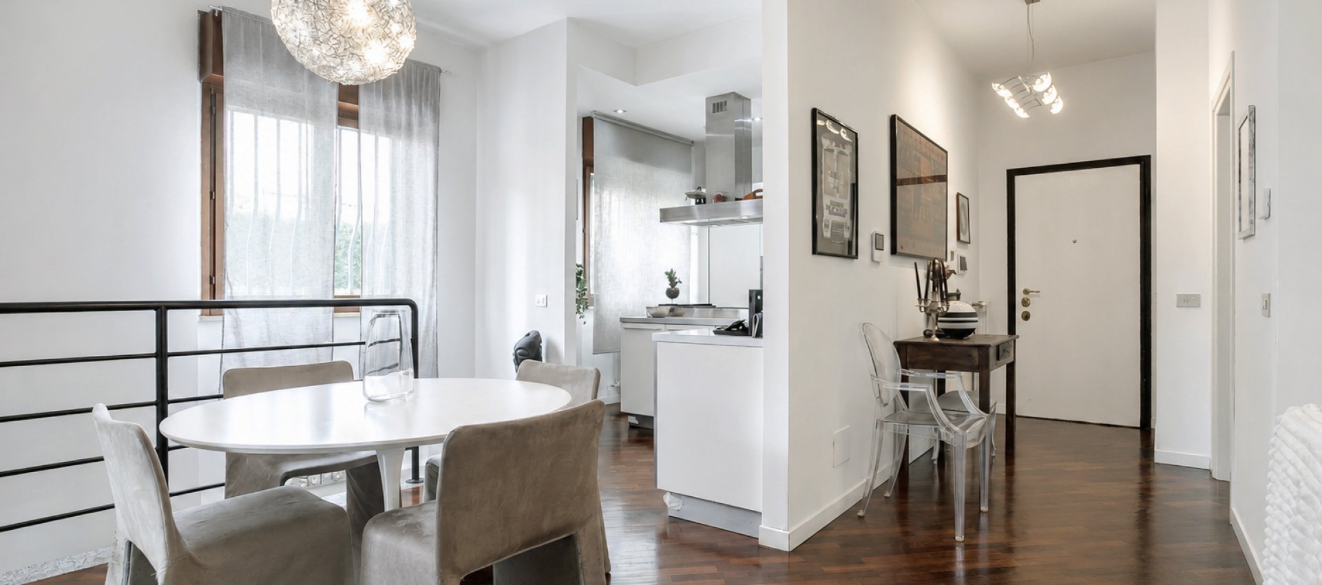 Elegante 3 locali con ampio giardino privato e taverna